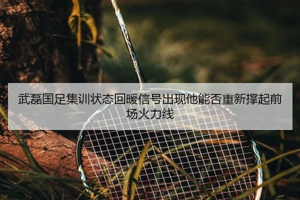 武磊国足集训状态回暖信号出现他能否重新撑起前场火力线